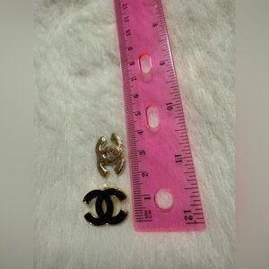 Monogram 18K Goldplated Luxury Style Fashion Earrings